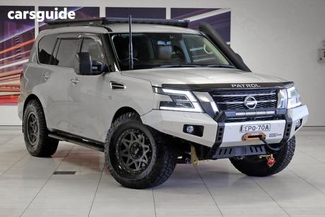 Silver 2021 Nissan Patrol Wagon Ti (4X4)