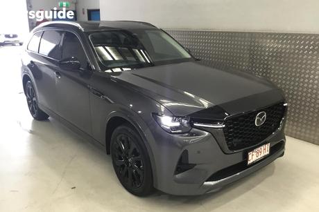 Grey 2024 Mazda CX-80 Wagon D50E Gt