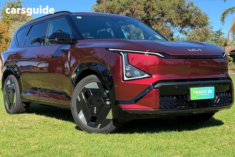 Red 2025 Kia EV5 Wagon Gt-Line Awd Lr