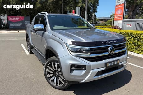 Silver 2025 Volkswagen Amarok Dual Cab Utility Aventura Tdi600 4Motion