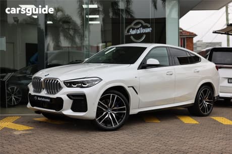 White 2022 BMW X6 Coupe Xdrive30D M Sport