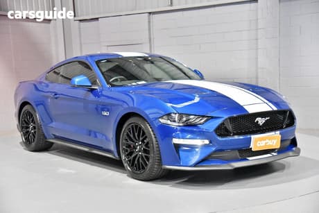 Blue 2022 Ford Mustang Fastback Gt 5.0 V8