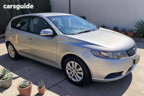 Silver 2012 Kia Cerato Hatchback S
