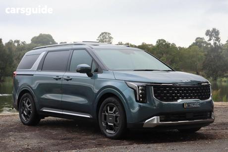 Blue 2025 Kia Carnival Wagon Gt-Line Hev