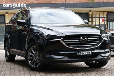 Black 2019 Mazda CX-8 Wagon Asaki (Awd)