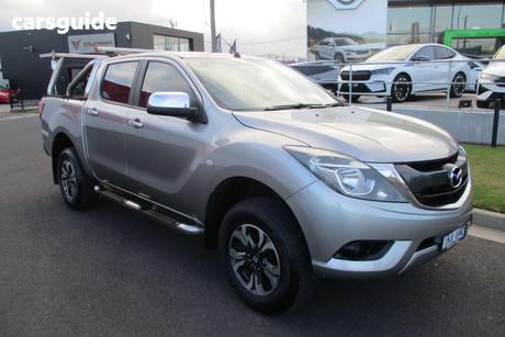 Grey 2017 Mazda BT-50 Dual Cab Utility Xt (4X2)