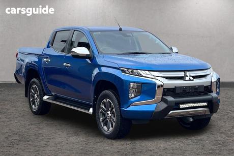 Blue 2020 Mitsubishi Triton Double Cab Pick Up Gls (4X4)
