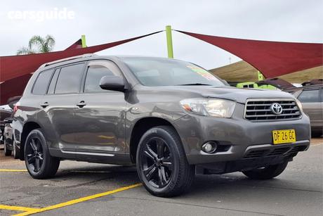 Grey 2009 Toyota Kluger Wagon Kx-S (4X4)