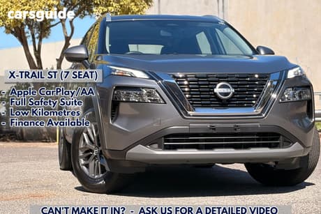 Grey 2025 Nissan X-Trail Wagon St (4Wd)