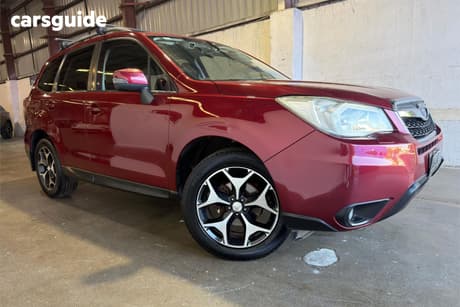 Red 2014 Subaru Forester Wagon 2.5I-S
