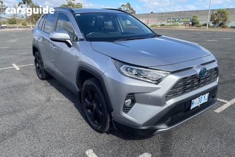 Silver 2020 Toyota RAV4 Wagon Cruiser Awd Hybrid
