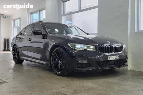 Black 2019 BMW 330I Sedan M Sport