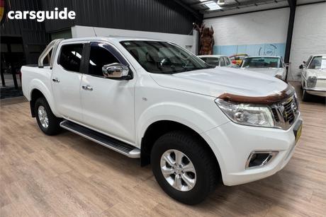 White 2016 Nissan Navara Dual Cab Utility St (4X4)