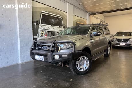 Silver 2016 Ford Ranger Dual Cab Utility Xlt 3.2 (4X4)