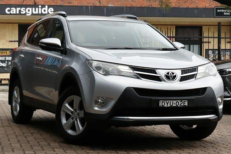 Silver 2014 Toyota RAV4 Wagon Gxl (2Wd)