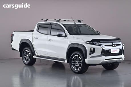 White 2021 Mitsubishi Triton Double Cab Pick Up Gls (4X4)