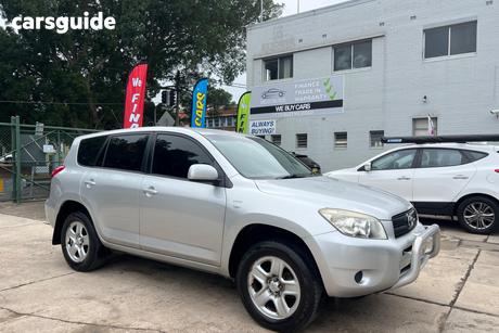 Silver 2008 Toyota RAV4 Wagon Cv (4X4)