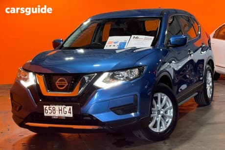Blue 2019 Nissan X-Trail Wagon St (4Wd)