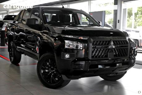 Black 2025 Mitsubishi Triton Double Cab Pick Up Glx-R (4X4)