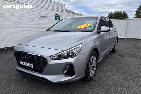Silver 2020 Hyundai I30 Hatchback Active