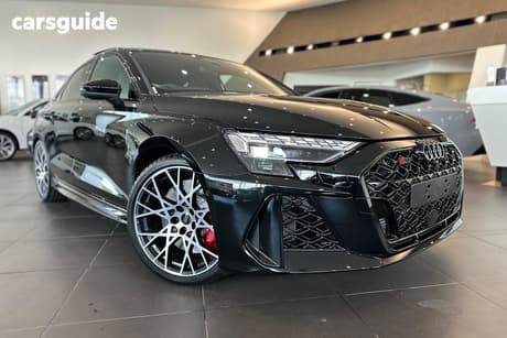 Black 2026 Audi RS3 Sedan GY 4WD