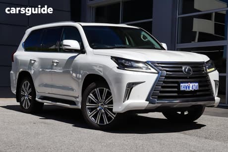 White 2017 Lexus LX570 Wagon