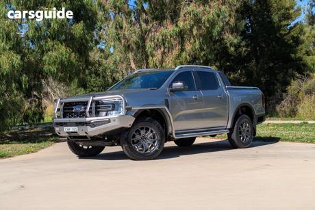 Silver 2022 Ford Ranger Double Cab Pick Up Wildtrak 3.0 (4X4)