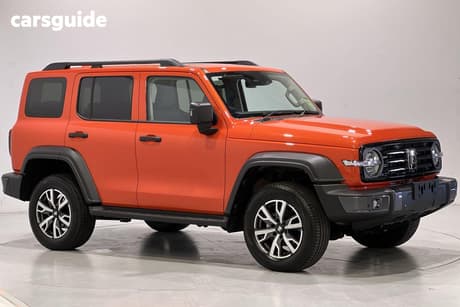 Orange 2025 GWM Tank 300 Wagon Ultra Diesel