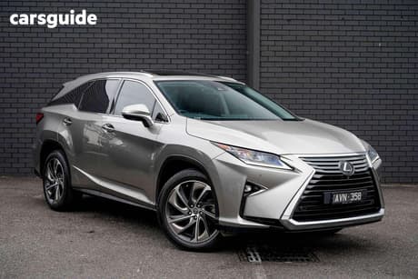 Silver 2018 Lexus RX350L Wagon Sports Luxury