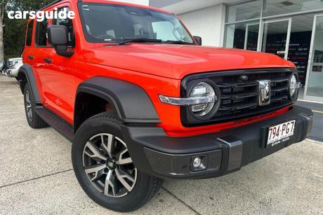 Orange 2025 GWM Tank 300 Wagon Ultra Diesel