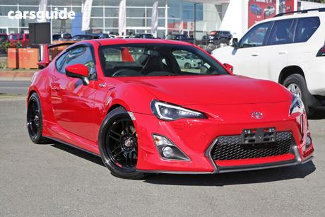 Red 2016 Toyota 86 Coupe Gts