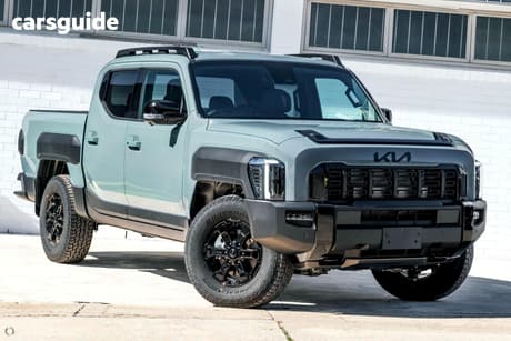 Green 2025 Kia Tasman Double Cab Pick Up X-Pro (4X4) (0.9T) Bdy Fender
