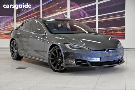 Grey 2018 Tesla Model S Hatchback 100D