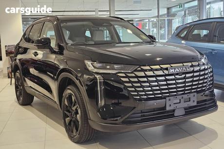 Black 2025 GWM Haval H6 Wagon Ultra Hybrid