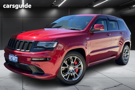 Red 2014 Jeep Grand Cherokee Wagon Srt 8 (4X4)
