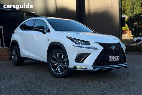 White 2020 Lexus NX300 Wagon F Sport (Fwd)