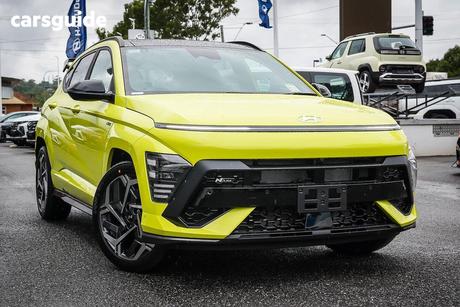 Yellow 2026 Hyundai Kona Wagon Hybrid Premium