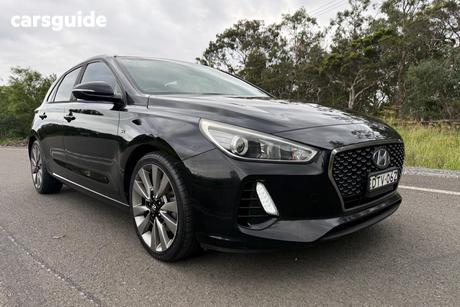 Black 2018 Hyundai I30 Hatchback Sr