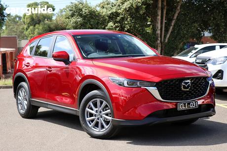 Red 2023 Mazda CX-5 Wagon G25 Maxx Sport (Fwd)