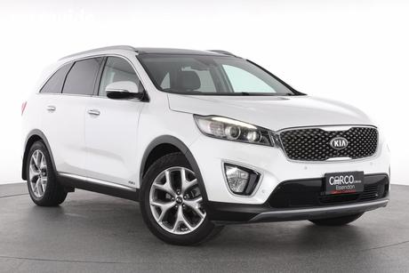 White 2015 Kia Sorento Wagon Platinum (4X4)