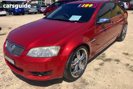 Red 2011 Holden Commodore Sedan Omega
