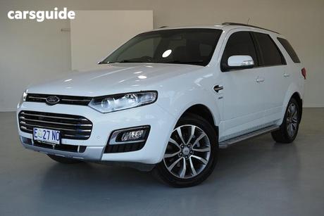 White 2015 Ford Territory Wagon Titanium (Rwd)