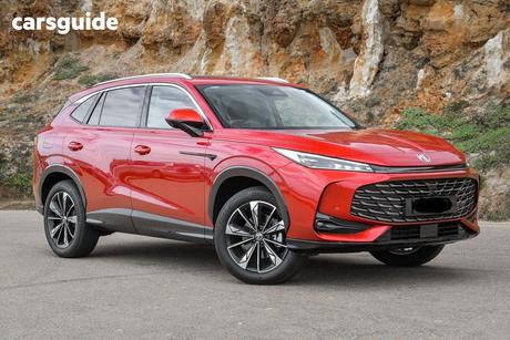 Red 2025 MG HS Wagon Excite