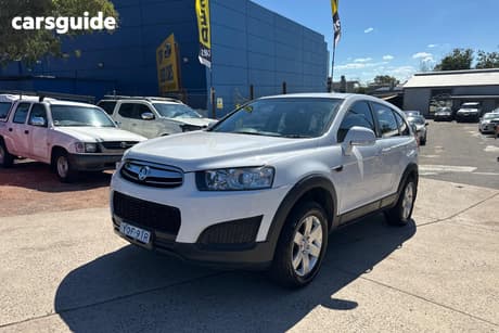 White 2014 Holden Captiva Wagon 7 Ls (Fwd)