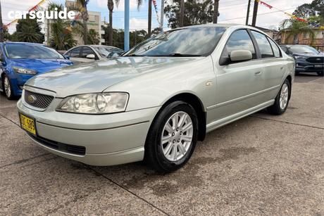 Silver 2003 Ford Falcon Sedan Futura