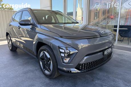 Grey 2025 Hyundai Kona Wagon Electric Ext Range