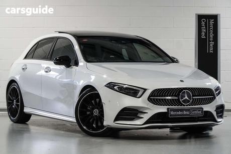 White 2018 Mercedes-Benz A250 Hatchback Sport 4Matic
