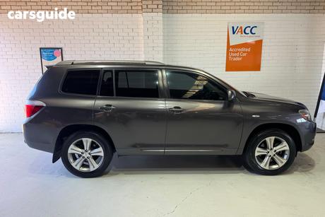 Grey 2009 Toyota Kluger Wagon Kx-S (4X4)