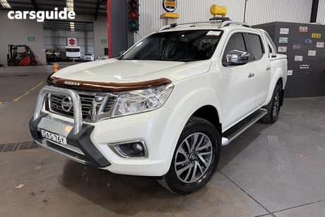 White 2015 Nissan Navara Dual Cab Utility St-X (4X4)