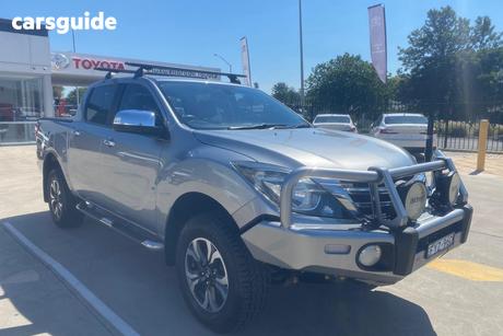 Silver 2018 Mazda BT-50 Dual Cab Utility Xtr (4X4)